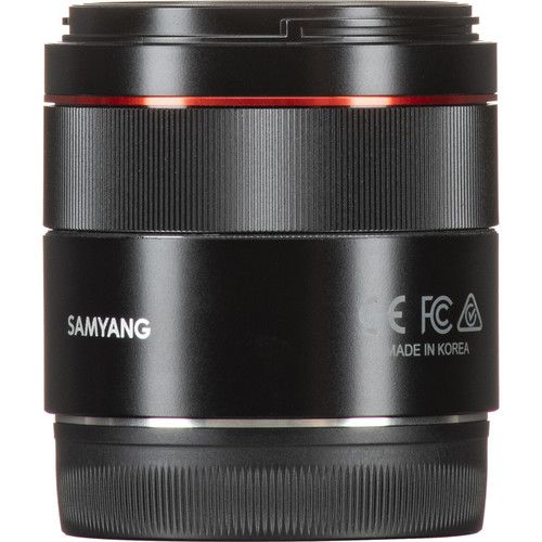 Samyang FE Standard Prime Lens 45mm f/1.8 for Sony E SYIO45AFE (Black)