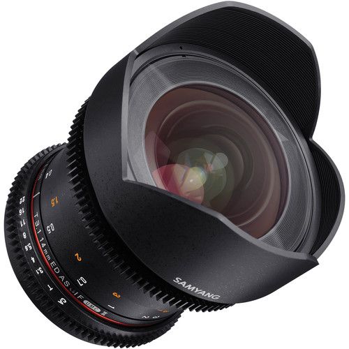 Samyang Ultra-Wide-Angle Cine Prime Lens 14mm T3.1 VDSLR II SYDS14M-C for Canon EF Mount