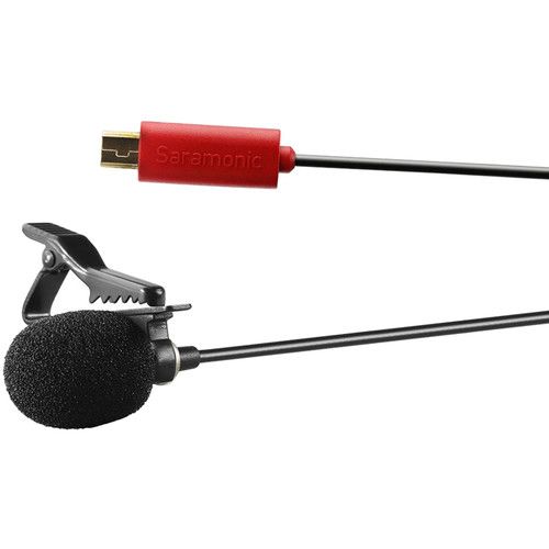 Saramonic Lavalier Microphone USB Clip-on SR-GMX1 for GoPro