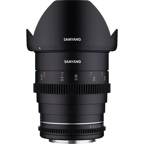 Samyang VDSLR MK2 Wide-Angle Prime Lens 24mm f/1.5 for Canon SYDSX24-RF