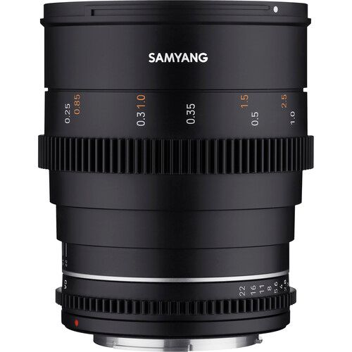 Samyang VDSLR MK2 Wide-Angle Prime Lens 24mm f/1.5 for Canon SYDSX24-RF