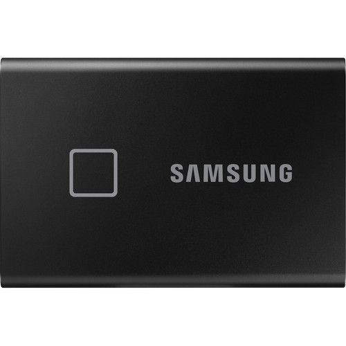 Samsung Portable SSD 1TB T7 Touch USB 3.2 Gen 2 Type-C 1050MB/s MU-PC1T0K/WW (Black)