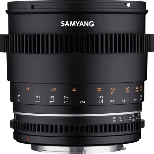 Samyang VDSLR MK2 Telephoto Prime Lens 85mm f/1.5 for Canon SYDSX85-RF