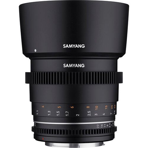 Samyang VDSLR MK2 Telephoto Prime Lens 85mm f/1.5 for Canon SYDSX85-RF