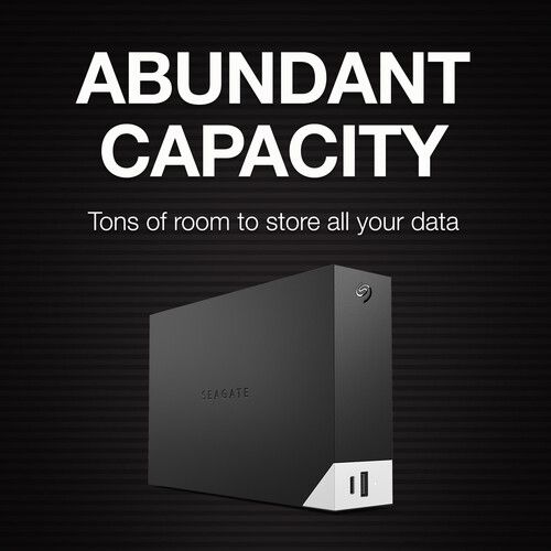 Seagate External Hard Disk Drive 4TB One Touch USB 3.0 with Built-In Hub 3.5inch STLC4000400