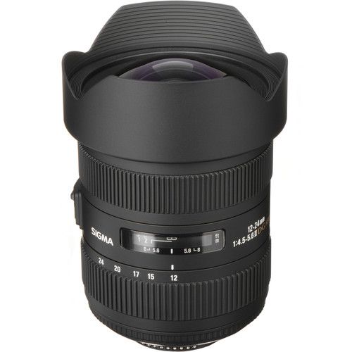 Sigma Ultra-Wide Zoom Lens 12-24mm f/4.5-5.6DG HSM II for Nikon F 204306