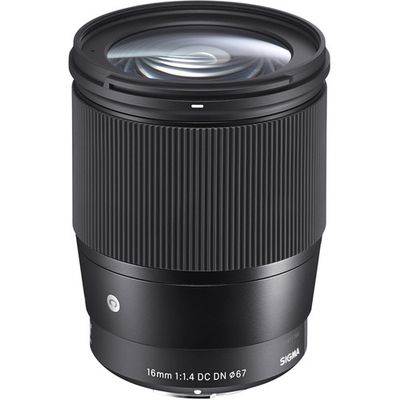 Sigma Wide-Angle Prime Lens 16mm f/1.4 DC DN Contemporary E-mount 402965