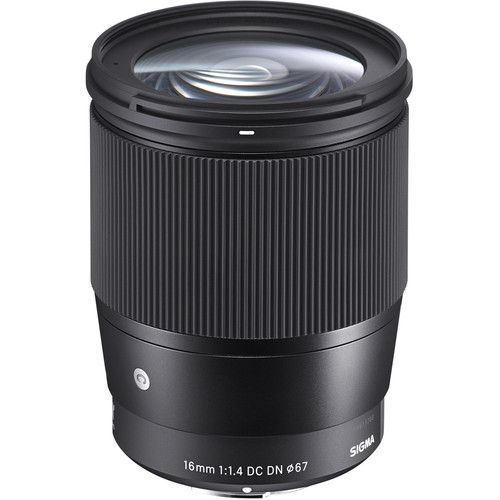 Sigma Wide-Angle Prime Lens 16mm f/1.4 DC DN Contemporary E-mount 402965