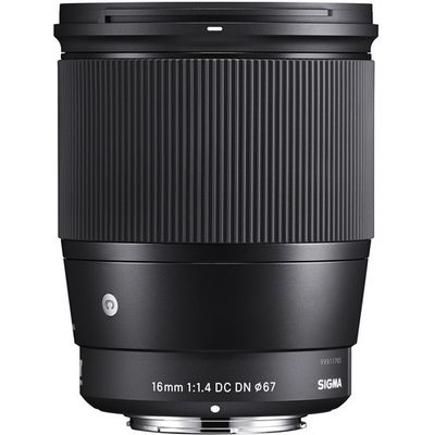 Sigma Wide-Angle Prime Lens 16mm f/1.4 DC DN Contemporary E-mount 402965
