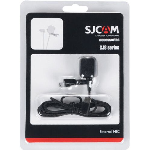 SJCAM External Microphone USB-Type-C for SJ8/SJ9/SJ10 and C200 Series 6972476161513
