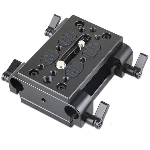 SmallRig Tripod Mounting Kit Baseplate with Dual 15mm Rod Clamp 1798