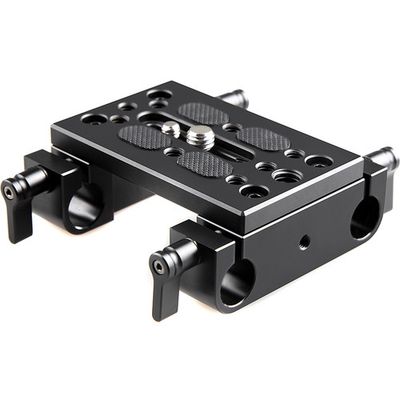 SmallRig Camera Mounting Baseplate with Dual 15mm Rod Clamp 1775