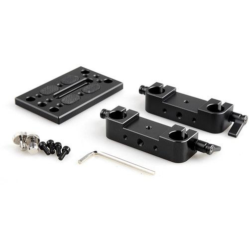 SmallRig Camera Mounting Baseplate with Dual 15mm Rod Clamp 1775