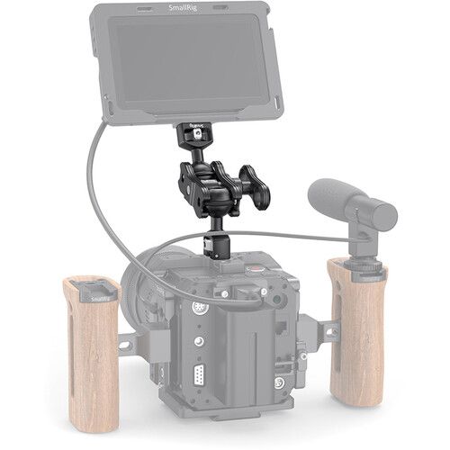 SmallRig Magic Arm with Double Ball Heads Arri Locating Pins and 1/4inch Screw 2115C