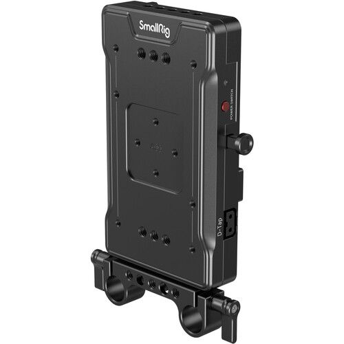 SmallRig V-Mount Battery Adapter Plate with Dual 15mm Rod Clamp 3203B