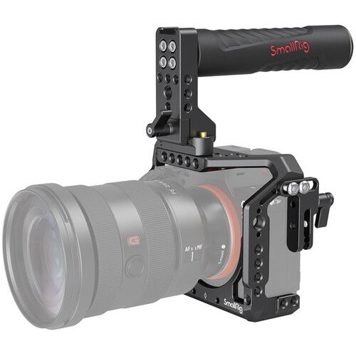 SmallRig Camera Cage Kit with Top Handle 2096D for Sony a7 III and a7R III