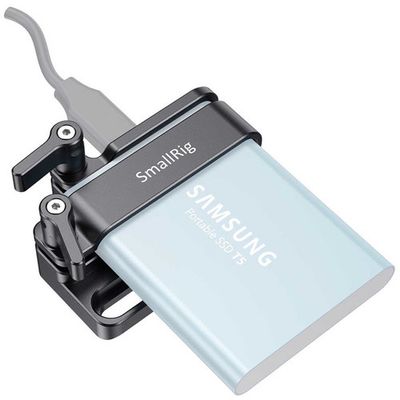 SmallRig Samsung T5 SSD Mount 2245B for BMPCC 6K/4K and Z CAM E2 Cages