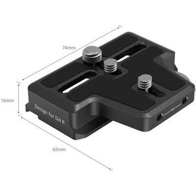 SmallRig Quick Release Plate Extended Arca-Type 3162B for DJI Gimbals