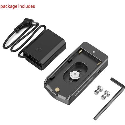 SmallRig NP-F Battery Adapter Plate Lite with NP-FZ100 Dummy Battery 3095