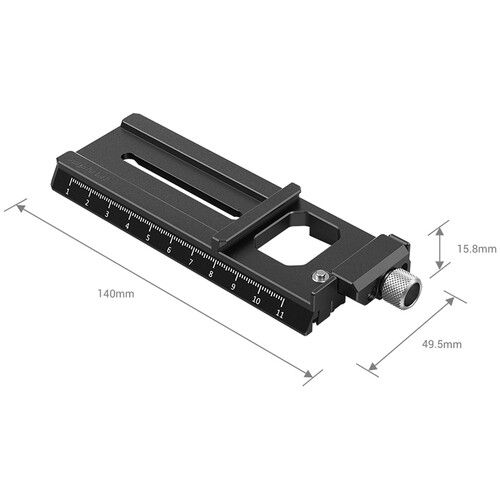 SmallRig Quick Release Plate Manfrotto-Style with Arca-Type Mount 3061 for DJI RS Gimbals