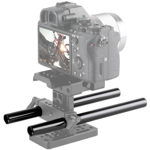 SmallRig 15mm Aluminum Alloy Rod (M12-20cm) 8inch Pair 1051