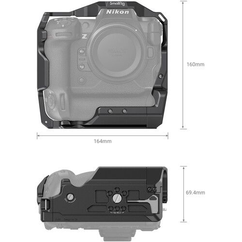 SmallRig Camera Cage with Quick-Release 3195 for Nikon Z9
