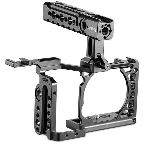 SmallRig Advanced Cage Kit with Top Handle 2081D for Sony a6500