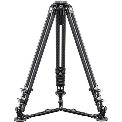 Leofoto Cinema Series Carbon Twin-Leg Tripod Kit with Video Head LVC-253C+BV-15