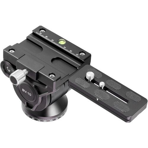 Leofoto Fluid Video Head 60mm Flat Base BV-10