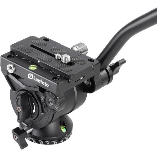 Leofoto Fluid Video Head 60mm Flat Base BV-10