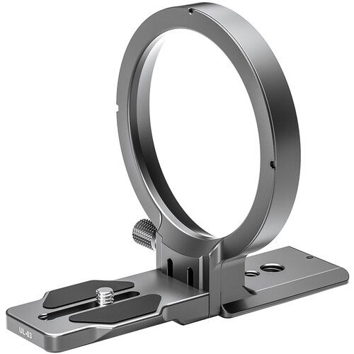 Leofoto Rotating Lens Support for Canon/Nikon/FUJIFILM UL-03 (Black)