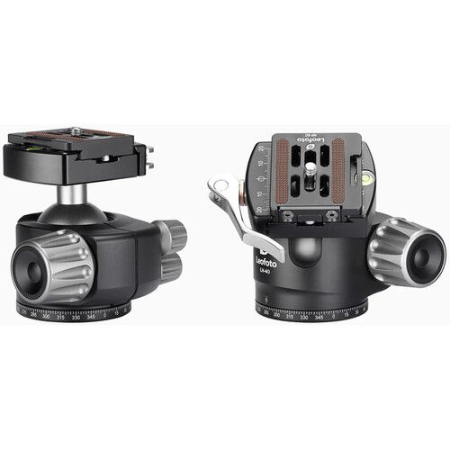 Leofoto Ranger Series Carbon Tripod Kit LS-324C with LH-40LR Ball Head &amp; Center Column Kit