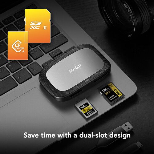 Lexar Card Reader CFexpress Type A/SD USB 3.2 Gen2 LRW530U-RNBNG