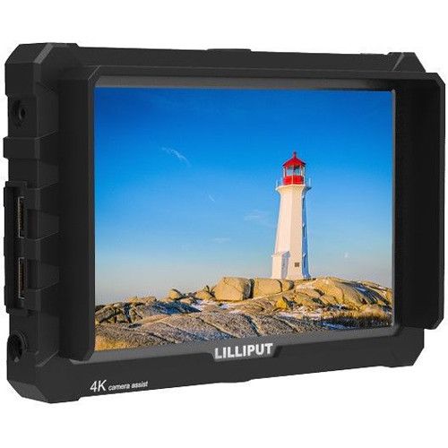 Lilliput Field Monitor 7inch 4K HDMI Full HD A7S (Black Case)