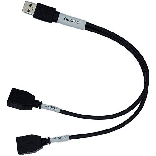 LiveU Split Y-Cable Pack of Two USB-A Male to 2x USB-A Female for LiveU Solo PRO LU-YCBL-KIT-02