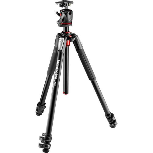 Manfrotto Standard Tripod Kit Aluminium 3-Section with XPRO Ball Head and 200PL QR Plate MK055XPRO3-BHQ2