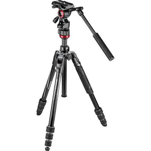 Manfrotto Video Tripod Kit Befree Live Aluminum with Twist Leg Locks MVKBFRT-LIVEUS
