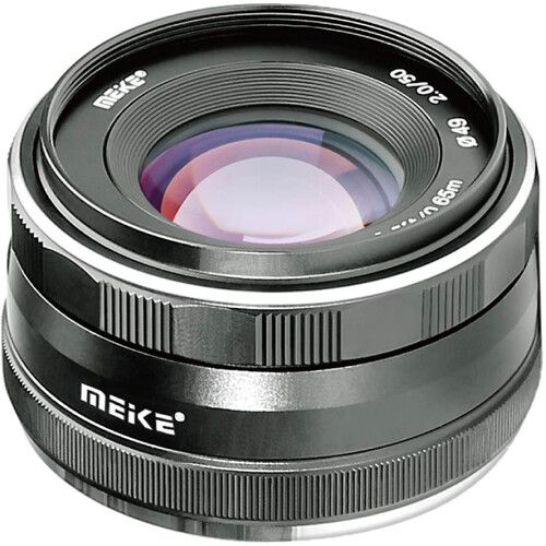 Meike Prime Lens 50mm f/2.0 MFT-mount MK-50mm f/2 MK50F2.0NEX