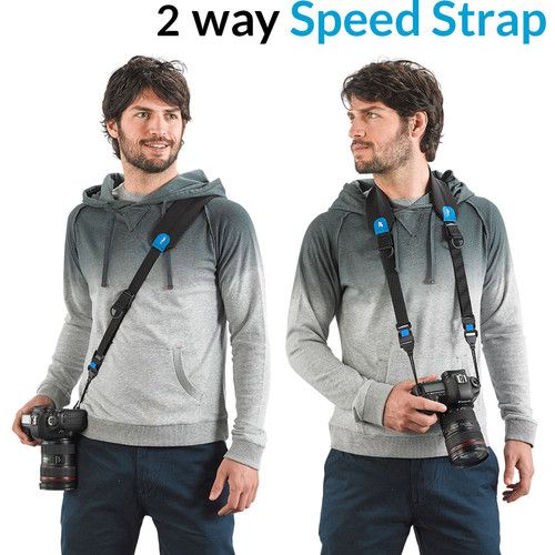 miggo 2-Way Speed Strap MW MS-STR PR 40 (Pebble Road/Red)