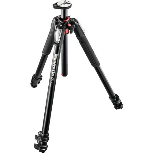 Manfrotto Aluminium Tripod Kit 3-Section Horizontal Column MT055XPRO3