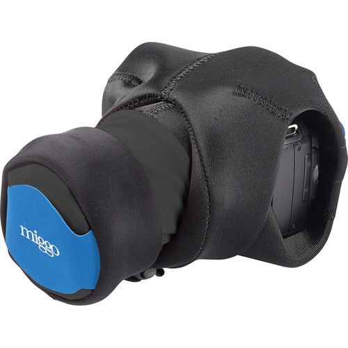 miggo Grip and Wrap for DSLR Cameras MW GW-SLR BB 70 (Blue/Black)