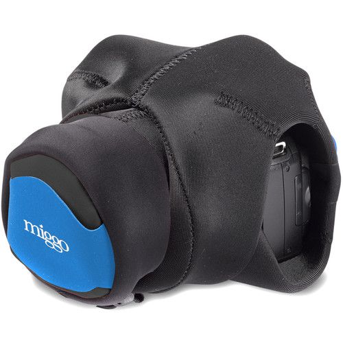 miggo Grip and Wrap for Bridge Camera Blue-D Blk-60 MW GW-SLR BB 60