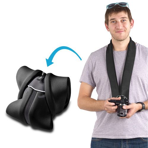 miggo Strap &amp; Wrap for Mirrorless Cameras MW SR-CSC BK 50