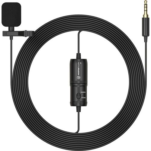 Mirfak Lavalier Microphone Wired Auxiliary Omnidirectional MC1