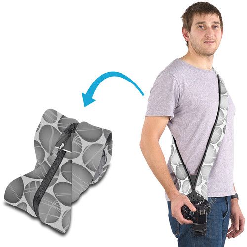 miggo Strap &amp; Wrap for DSLR Cameras MW SR-SLR PR 90 (Pebble Road)