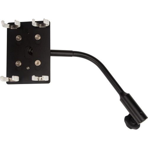 Nanlite LED Tube Holder Gooseneck Mount with 5/8" Receiver PavoTube Double Bank T12 HD-T12-2-BHG