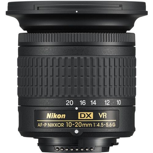 Nikon Wide-Angle Zoom Lens AF-P DX NIKKOR 10-20mm f/4.5-5.6G VR 20067