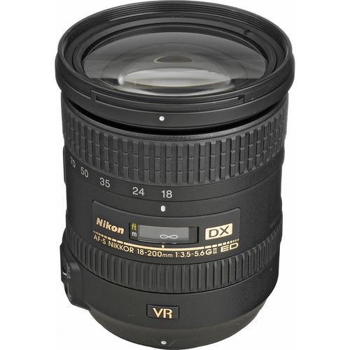 Nikon Superzoom Lens AF-S DX NIKKOR 18-200mm f/3.5-5.6G ED VR II 2192