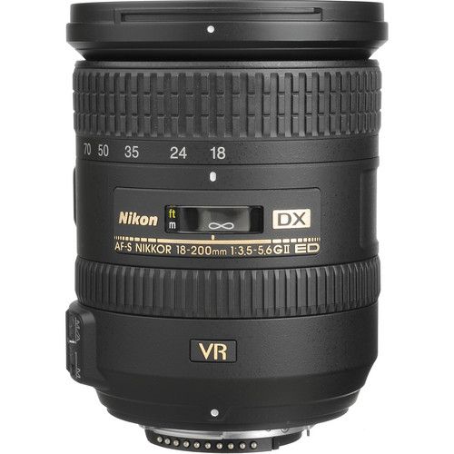 Nikon Superzoom Lens AF-S DX NIKKOR 18-200mm f/3.5-5.6G ED VR II 2192