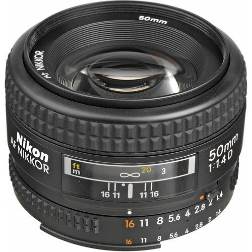 Nikon Standard Prime Lens AF NIKKOR 50mm f/1.4D 1902